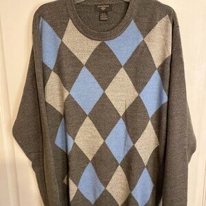 Dockers Men's Argyle Sweater XL